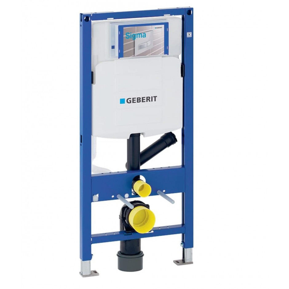 Geberit Duofix - element montażowy do WC, z odciągiem bocznym, UP320, Sigma, H112