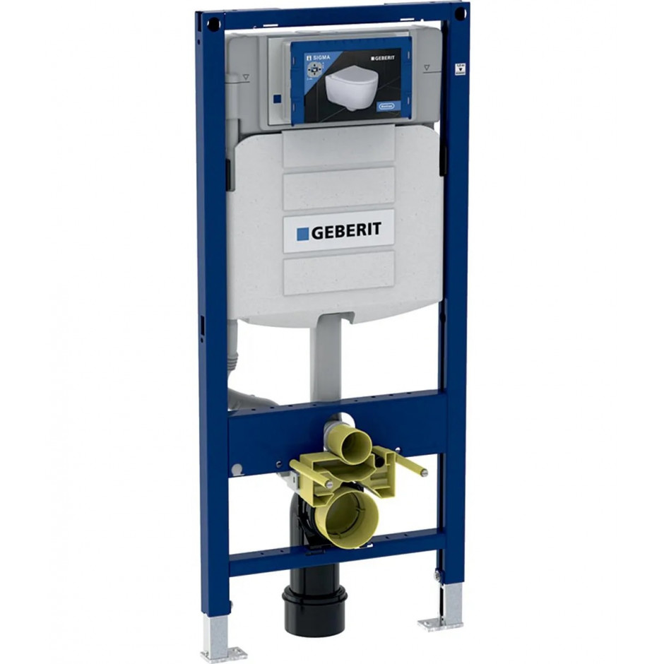 Geberit Element montażowy Duofix do WC, Sigma 12cm, H112, z puszką elektryczną i telekomunikacyjną