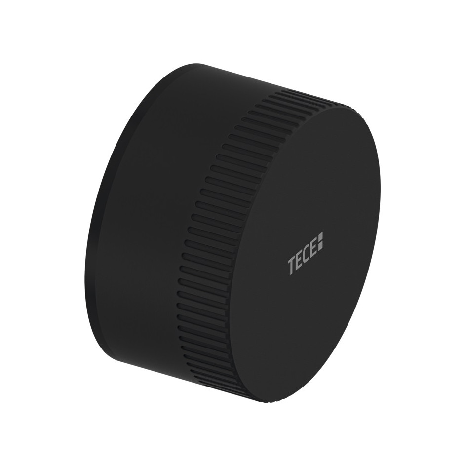 Tece  Pokrętło toalety myjącej, czarny matowy