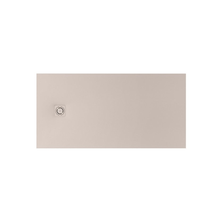 Magma Brodzik Prostokątny Stonex 1200 X 900 Mm, Niski Syfon W Komplecie, Osłona W Kolorze Brodzika, Kolor Beżowy