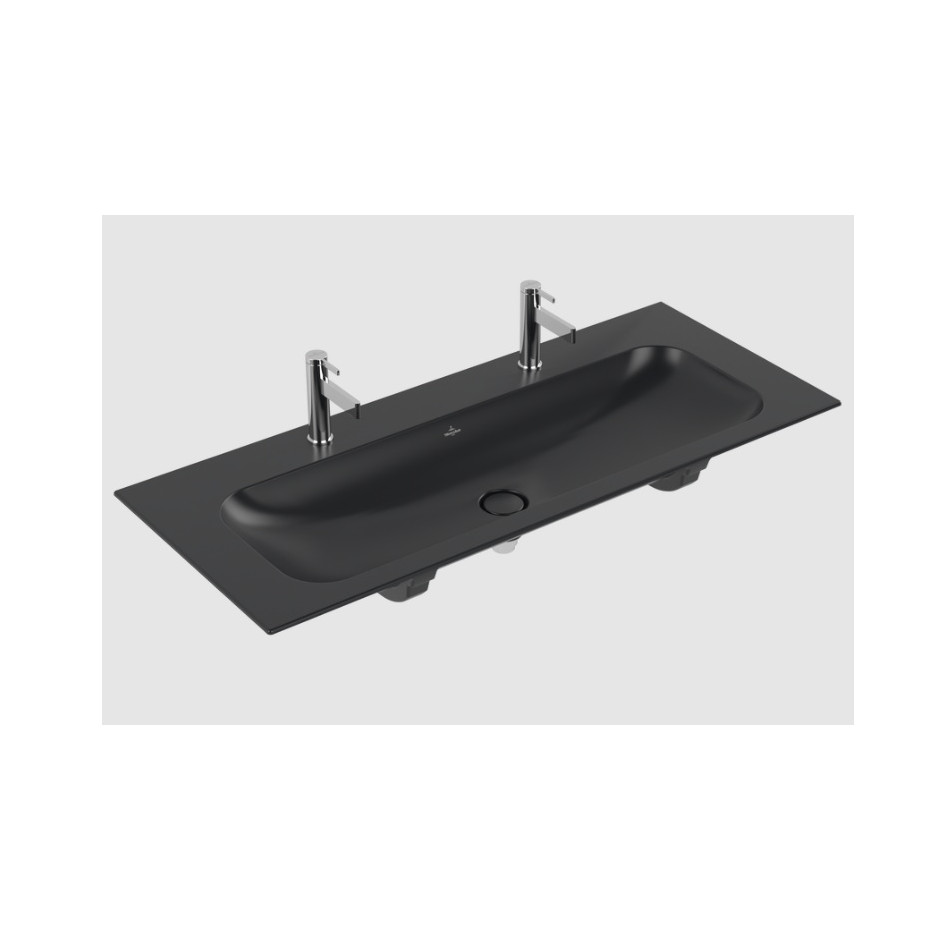 Villeroy & Boch Finion Umywalka meblowa bez przel. 1200 x 500 mm Pure Black CeramicPlus