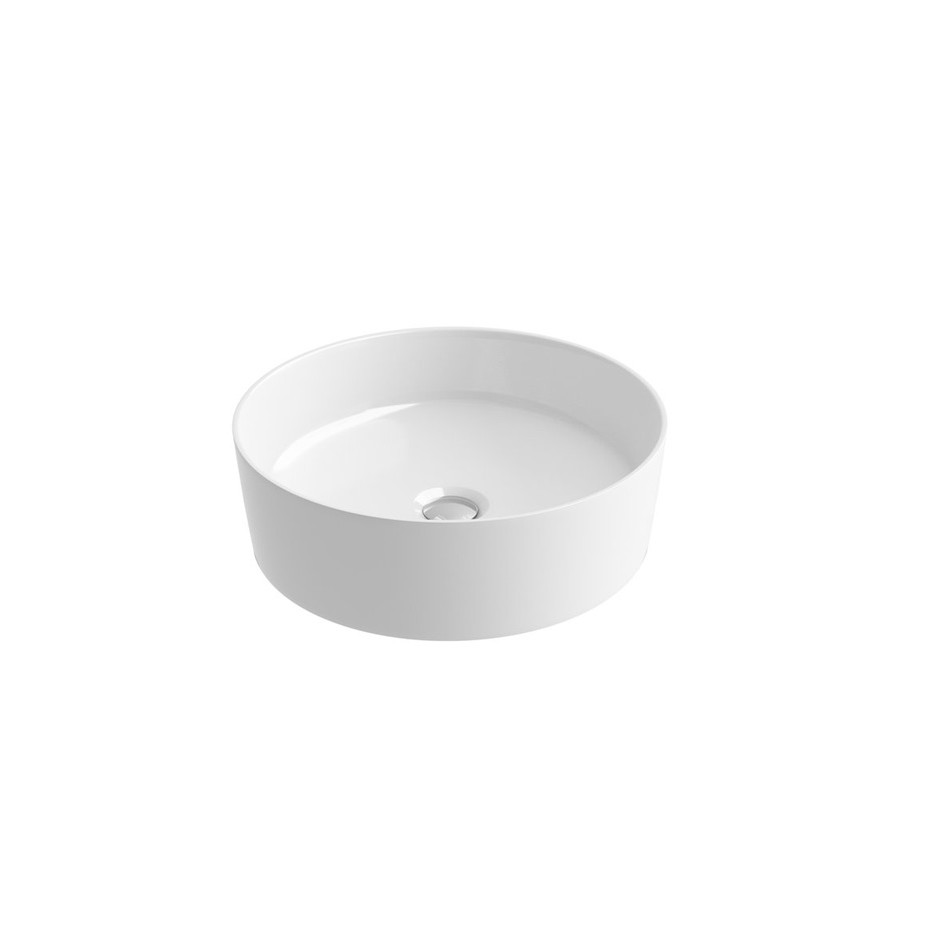Ravak Umywalka ceramiczna UNI 400 Slim biała
