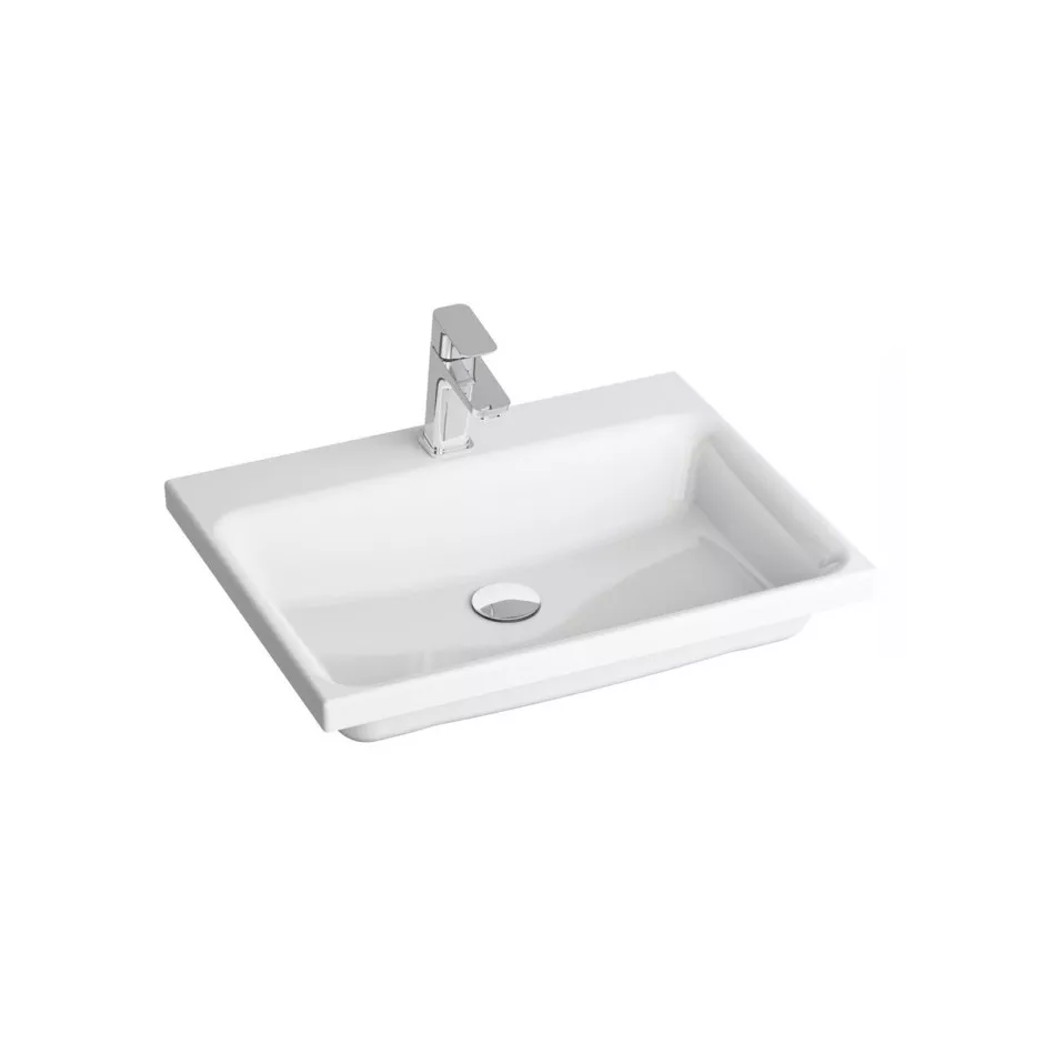 Ravak Umywalka ceramiczna COMFORT 600 biała