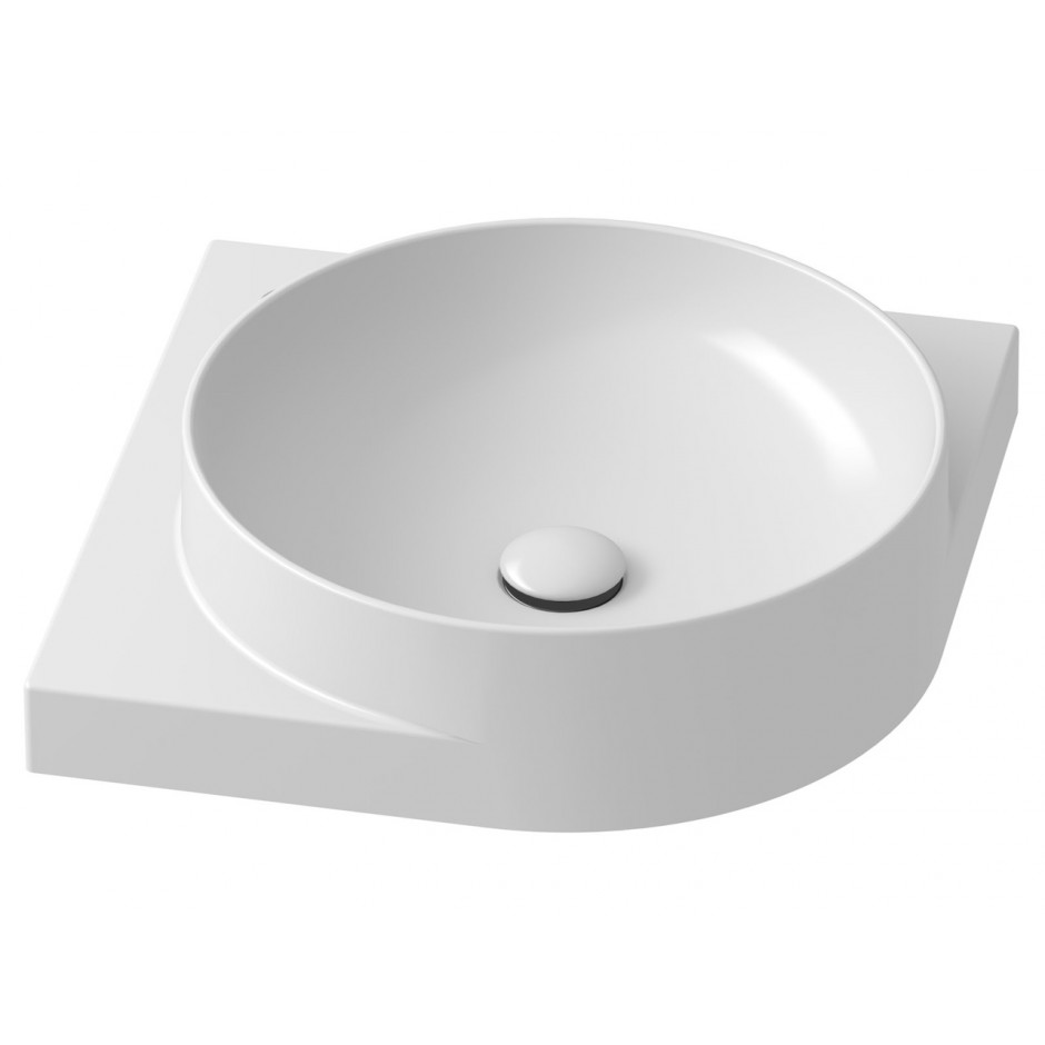 Ravak Umywalka ceramiczna YARD 450 C bez otworu, biała