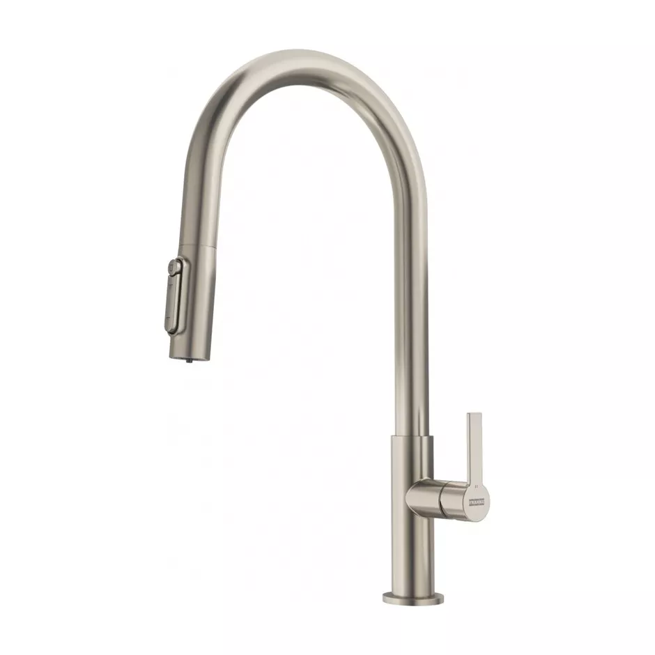 Franke Bateria kuchenna do wody filtrowanej Maris Slim Clear Water J pull-out Stal optyczna