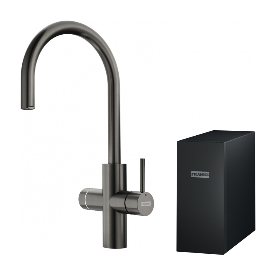 Franke Bateria kuchenna / wielofunkcyjny system do filtracji Mythos Water Hub All in One Antracyt