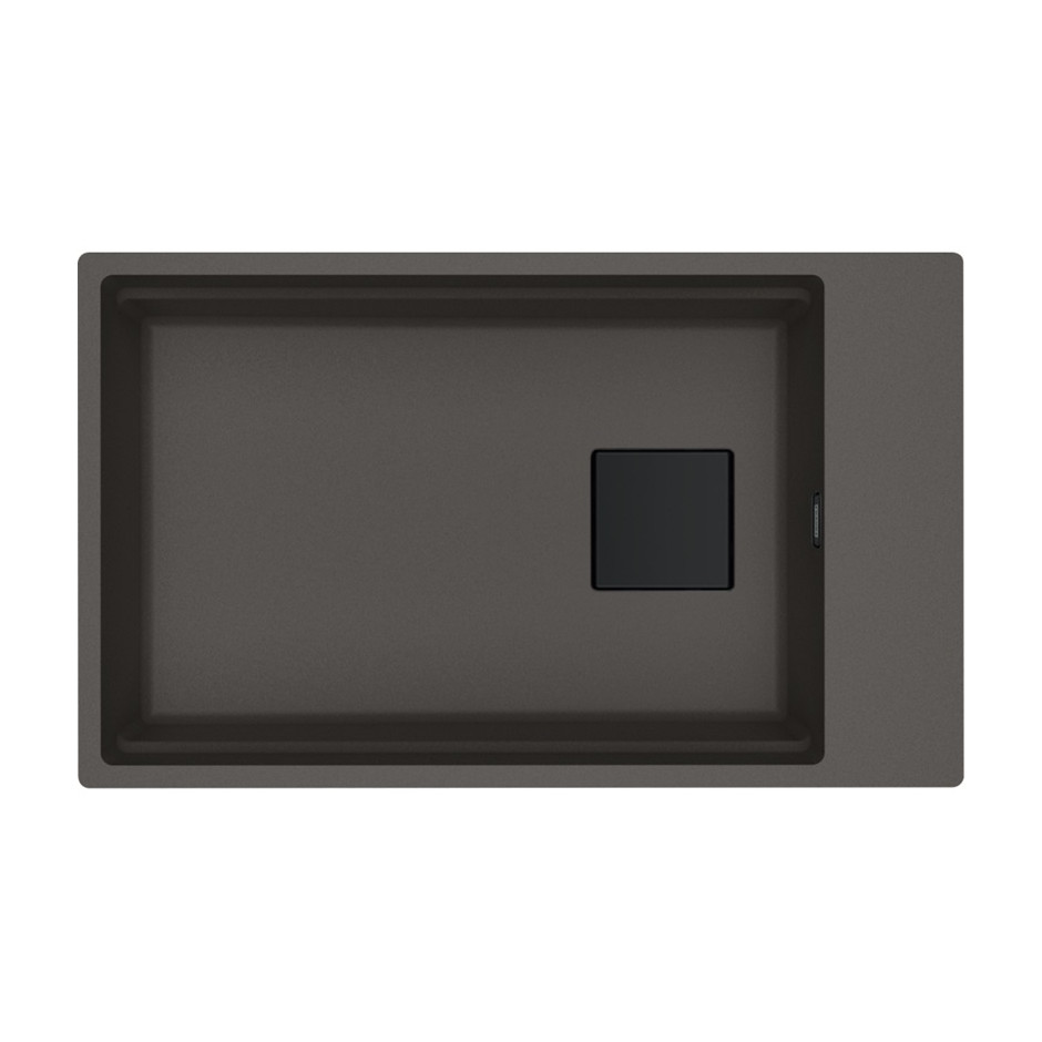 Franke Zlewozmywak podblatowyy Fragranit Kanon KNG 110-62 Łupkowy Szary / Czarny odpływ