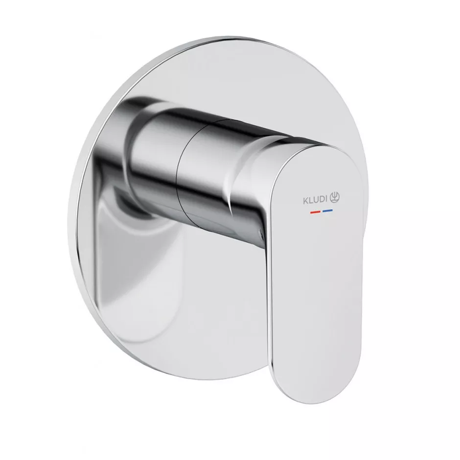 Kludi X1 podtynkowa bateria natryskowa, chrom