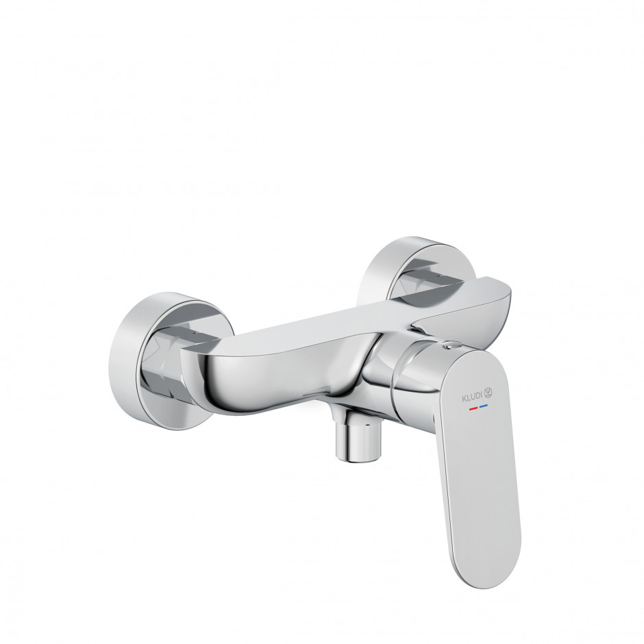 Kludi X1 jednouchwytowa bateria natryskowa, chrom