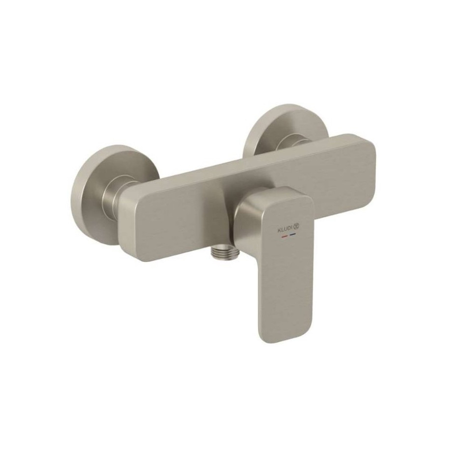 Kludi Renon jednouchwytowa bateria natryskowa; nikiel szczotkowany