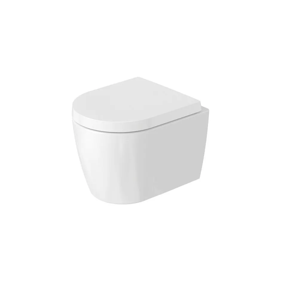 Duravit ME by Starck miska WC wisząca 480 mm z deską W\O (45300900A1) biały