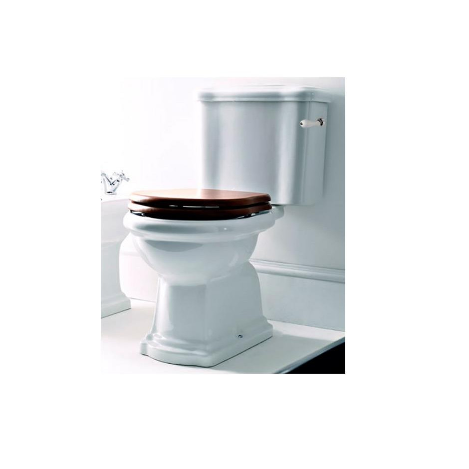 KERASAN Retro zbiornik ceramiczny WC biały - 765786_O1