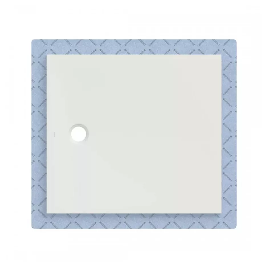Brodzik CleanFloor30 z włókniną uszczelniającą biały 110x100cm