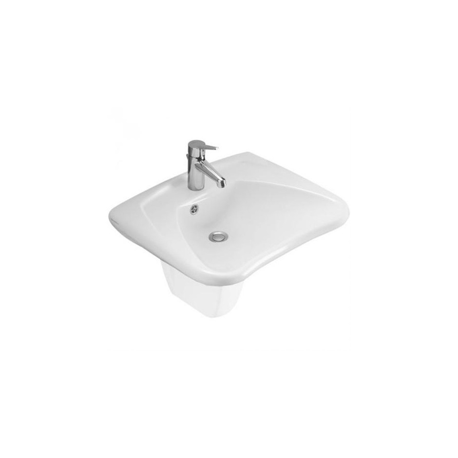 Villeroy & Boch O.Novo umywalka vita, 600 x 490 mm, Weiss Alpin