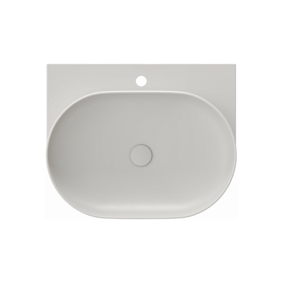 Umywalka ceramiczna YARD 600 smoke grey
