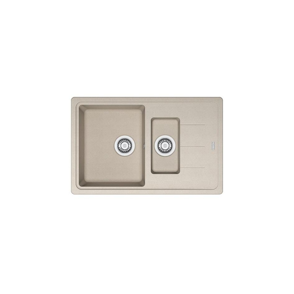 Franke Basis BFG 651-78 zlewozmywak wbudowywany Fragranit+ Orzechowy - 596339_O1