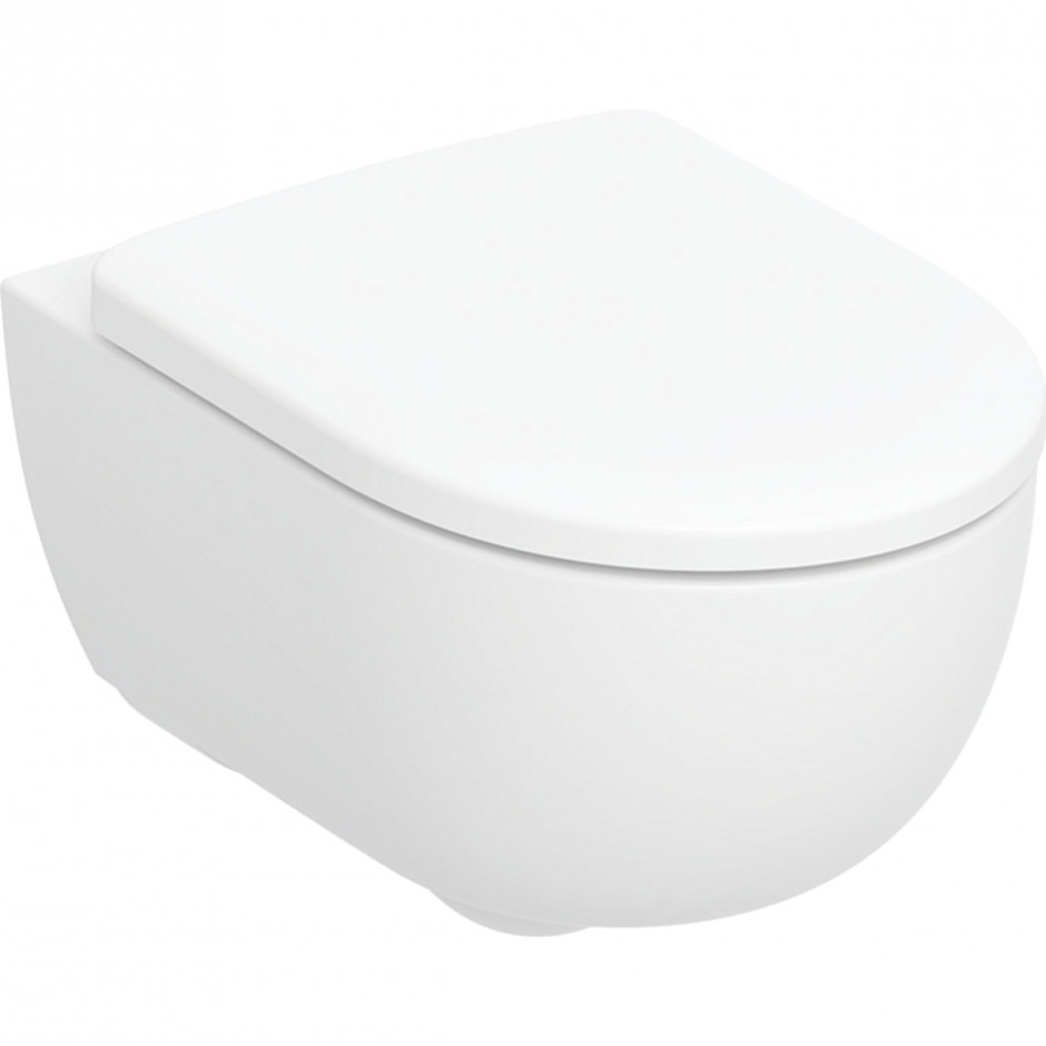 Geberit Selnova Premium Zestaw miska wisząca WC TurboFlush z deską w\o