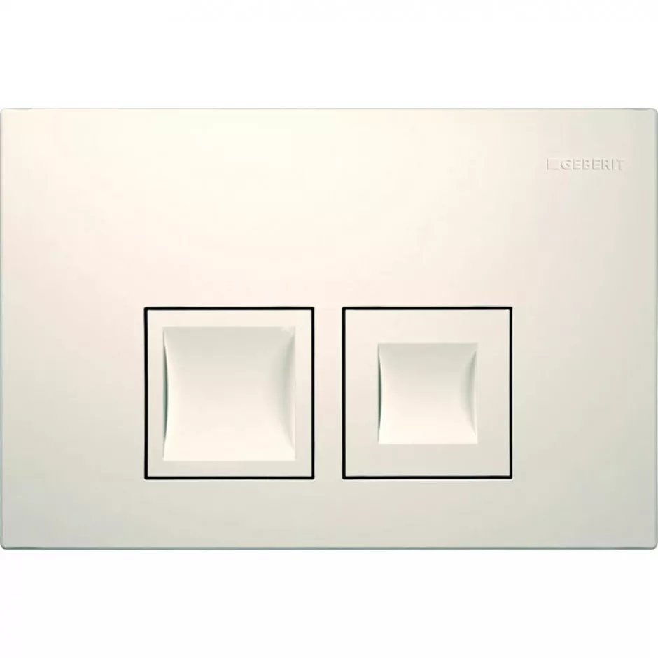 Geberit Delta35 Przycisk uruchamiający przedni biały-alpin - 843974_O1