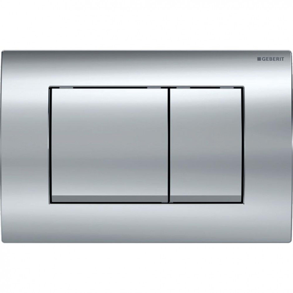 Geberit Delta30 Przycisk uruchamiający przedni chrom błyszczący - 843980_O1
