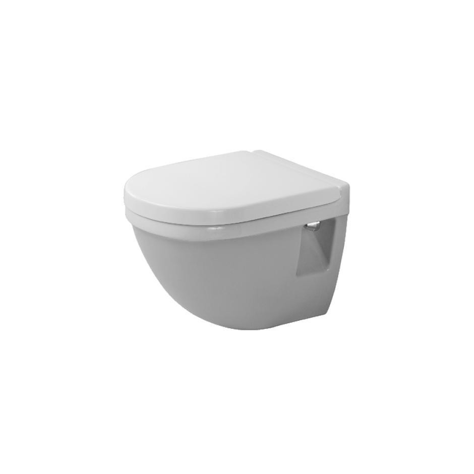 Duravit Starck 3 Miska lejowa WC wisząca 36x48,5 Compact biała