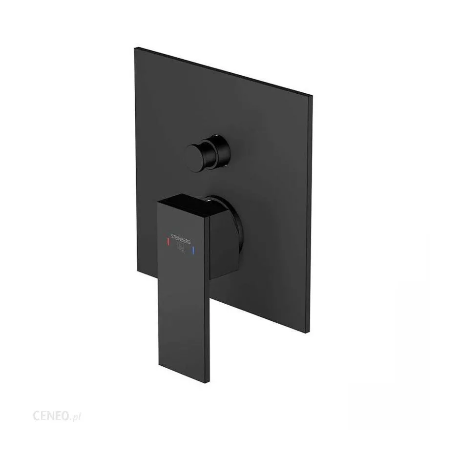 Steinberg 160 bateria wannowa podtynkowa, czarny mat - 822442_O1
