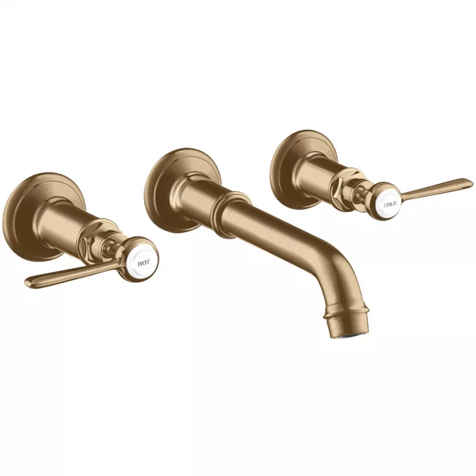 Axor Montreux Bateria umywalkowa 3-otworowa podtynkowa brąz szczotkowany - 844307_O1