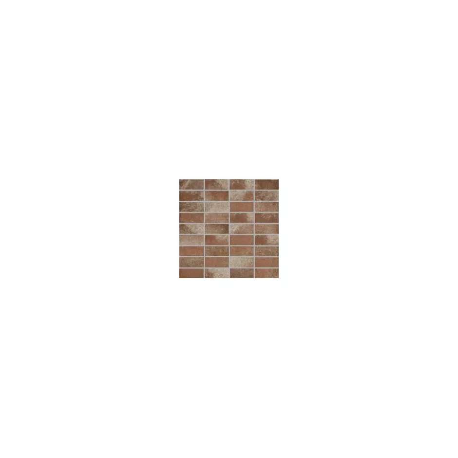 Villeroy & Boch Fire & Ice płytka podstawowa 3,3x7,5 cm gres szkliwiony rektyf. matowy copper czerwony