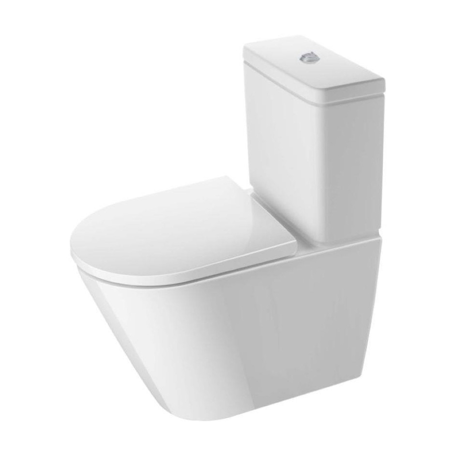Duravit D-Neo Miska wc kompaktowa stojąca 37x65 cm HygieneGlaze biały - 829660_O1