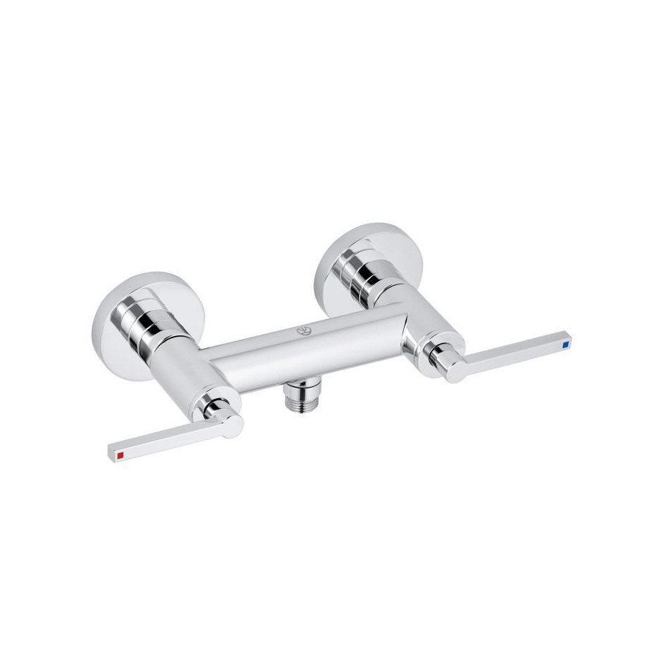 Kludi NOVA FONTE Puristic Bateria natryskowa uchwyty proste czarny mat - 822143_O1