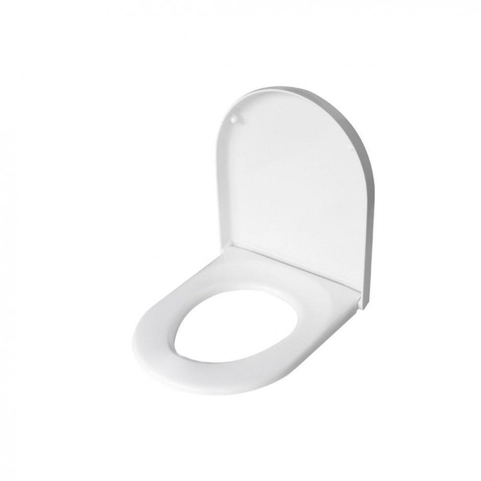 Duravit Starck 3 zestaw miska WC wisząca 54cm biała (ukryte mocowania) z deską wolnoopadającą (2225090000+0063890000) - 151211_O2