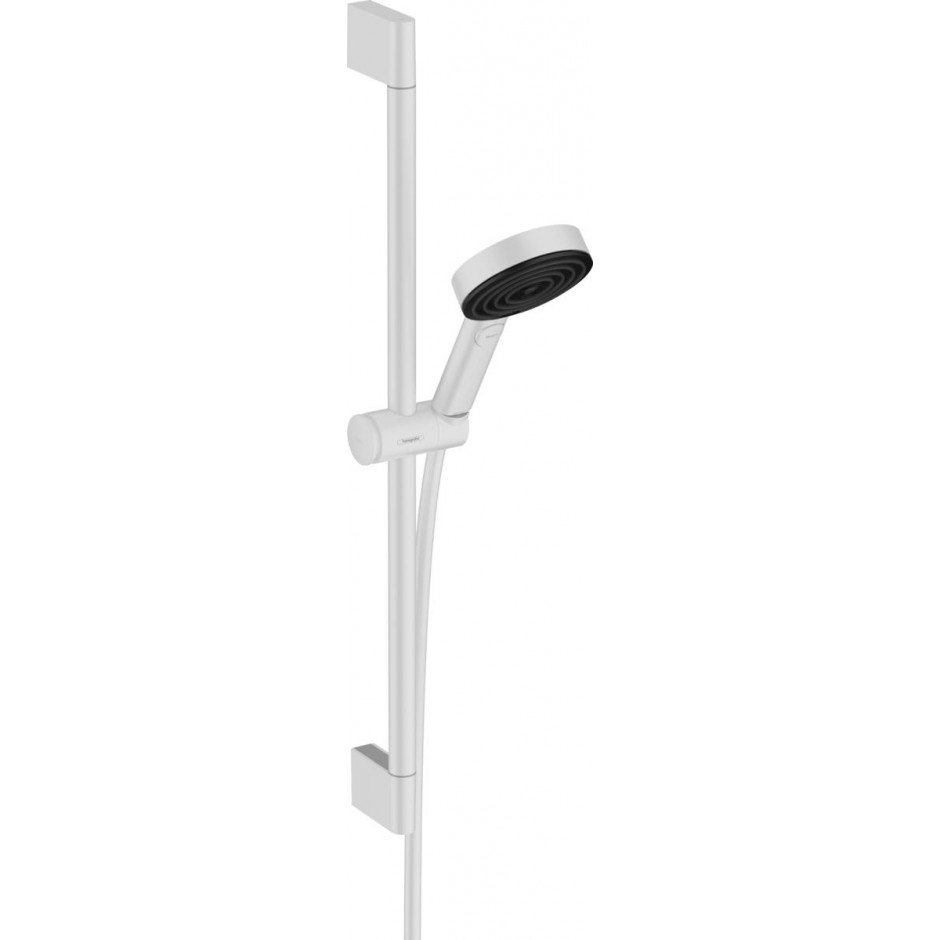 Hansgrohe Pulsify Select Zestaw prysznicowy 105 3jet Relaxation EcoSmart z drążkiem 65 cm biały matowy - 828631_O1