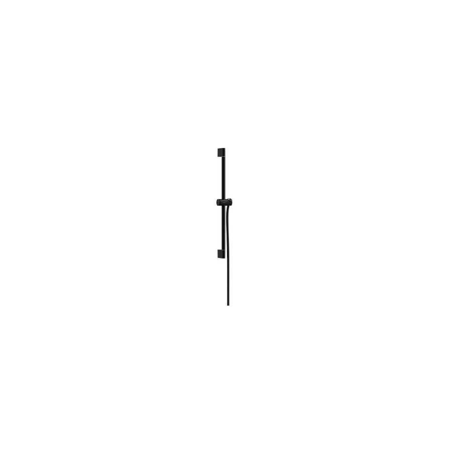 Hansgrohe Unica Drążek prysznicowy Pulsify S 65 cm z suwakiem i wężem Czarny Matowy - 895951_O1