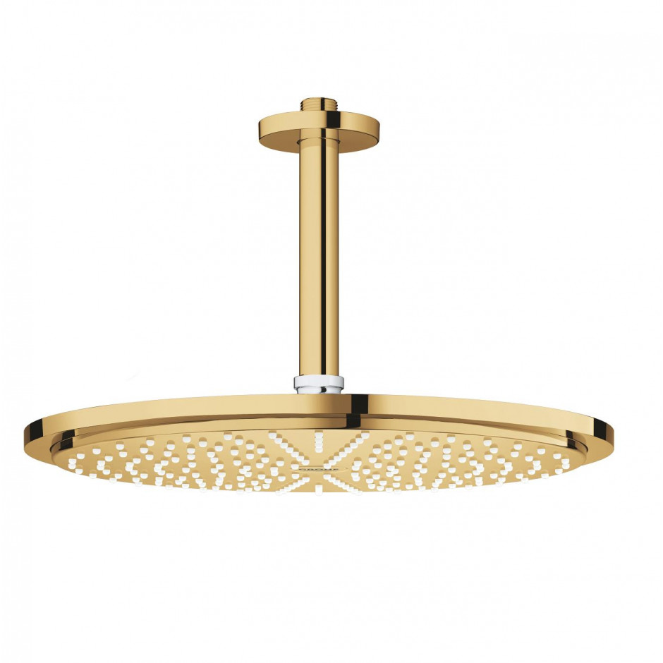 Grohe Rainshower Cosmopolitan deszczownica prysznicowa 31cm z ramieniem złoty - 753865_O1