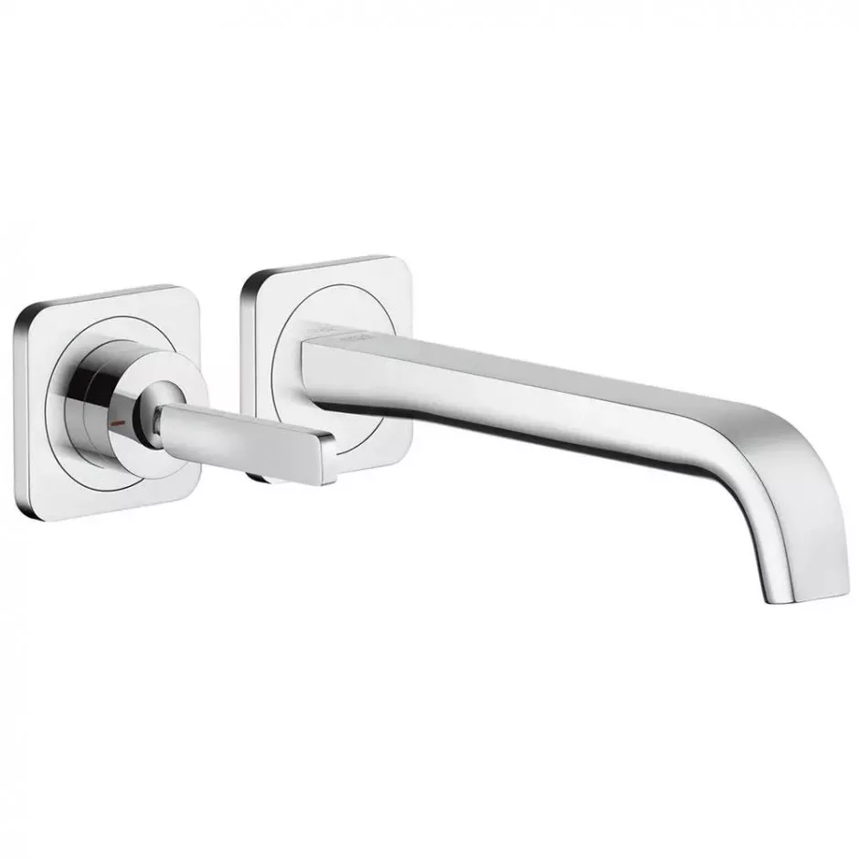 Axor Citterio E Jednouchwytowa bateria umywalkowa z rozetami montaż podtynkowy element zewnętrzny DN15 chrom - 508098_O1