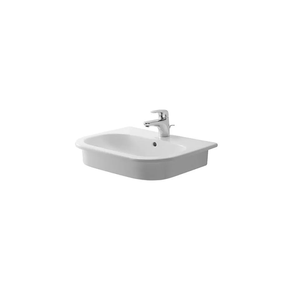 Duravit D-Code Umywalka wpuszczana w blat 54,5x43,5cm biała