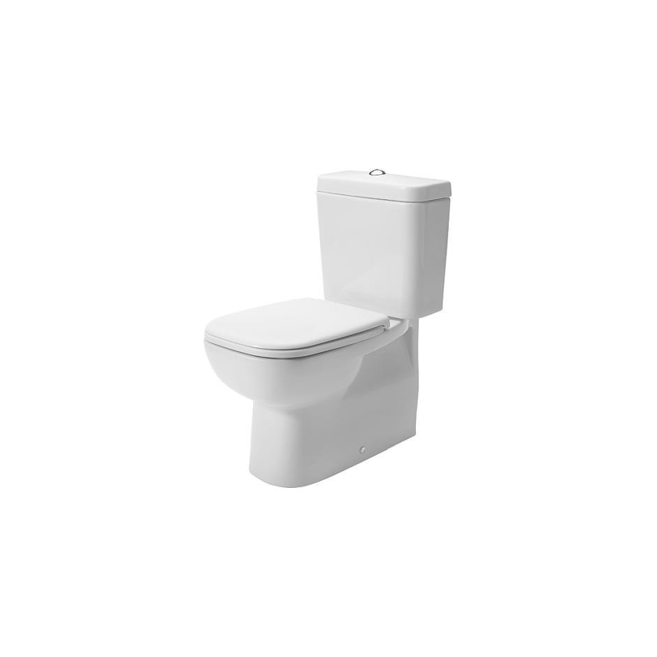 Duravit D-Code Miska lejowa toaletowa stojąca biała