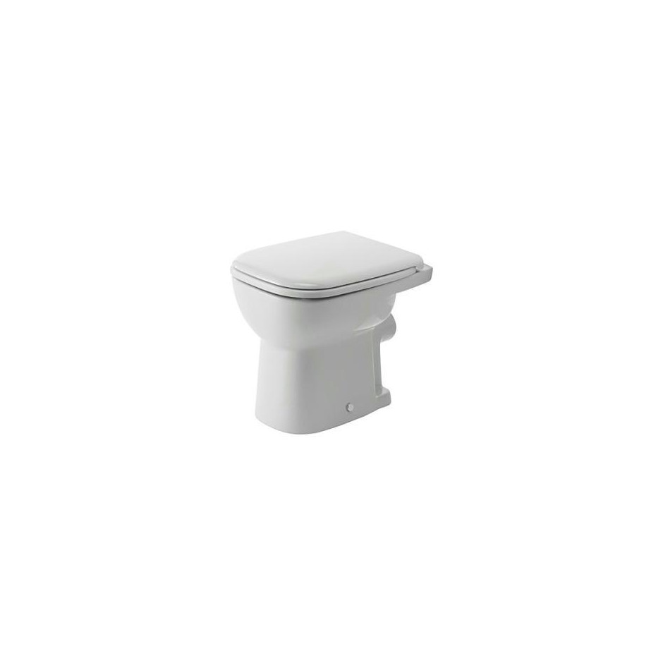 Duravit D-Code Miska toaletowa stojąca biała