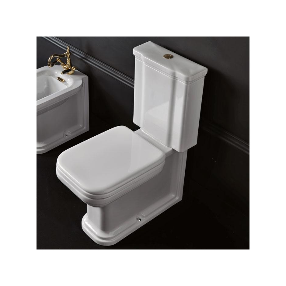 Kerasan Waldorf Miska WC do kompaktu 68x40cm, biała - 689612_O1