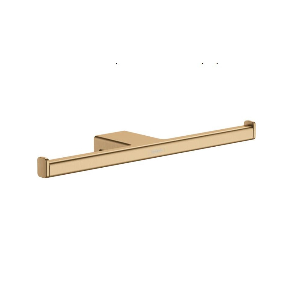 Hansgrohe AddStoris Uchwyt na dwie rolki papieru toaletowego brąz szczotkowany - 828752_O1