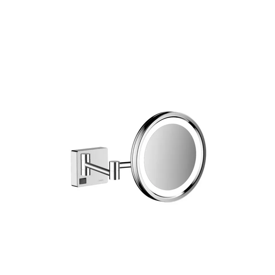 Hansgrohe AddStoris Lusterko kosmetyczne z oświetleniem LED chrom - 828838_O1