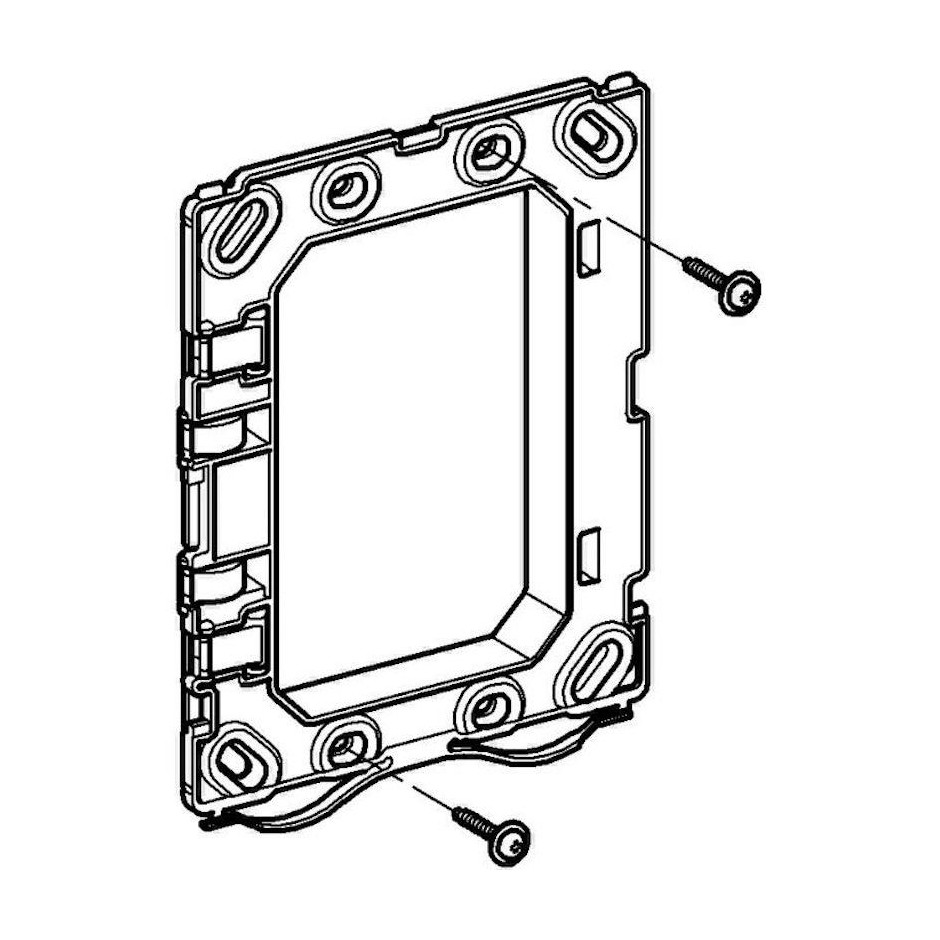 Grohe Fresh komplet mocowań (4szt) do otwierania ramki - 490131_O1