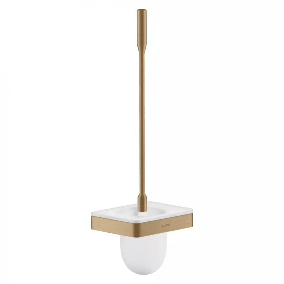 Axor Universal Accessories Szczotka toaletowa z uchwytem ścienna szkło / brąz szczotkowany - 821608_O1