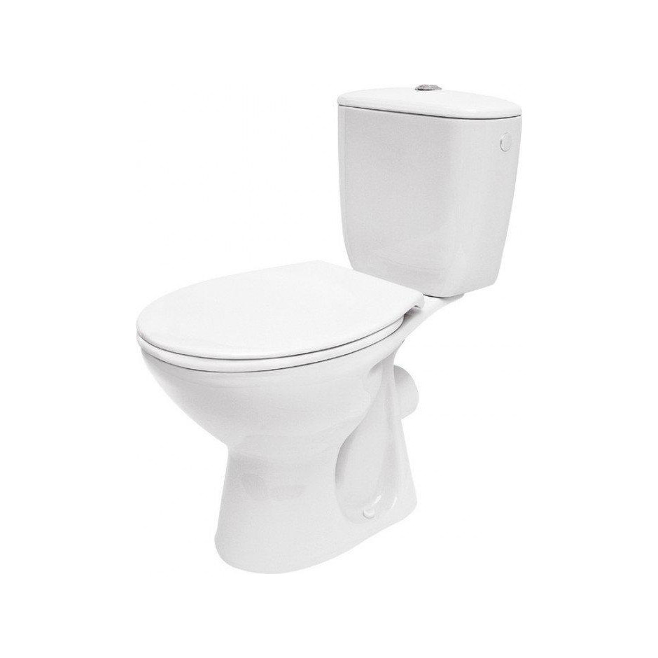 Cersanit President kompletny kompakt WC, miska + zbiornik 3/6 l + deska dur antyb