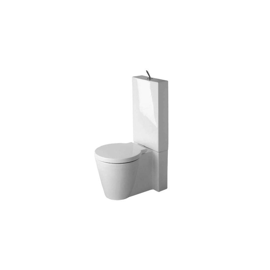Duravit Starck 1 Kompakt WC stojący biały WonderGliss