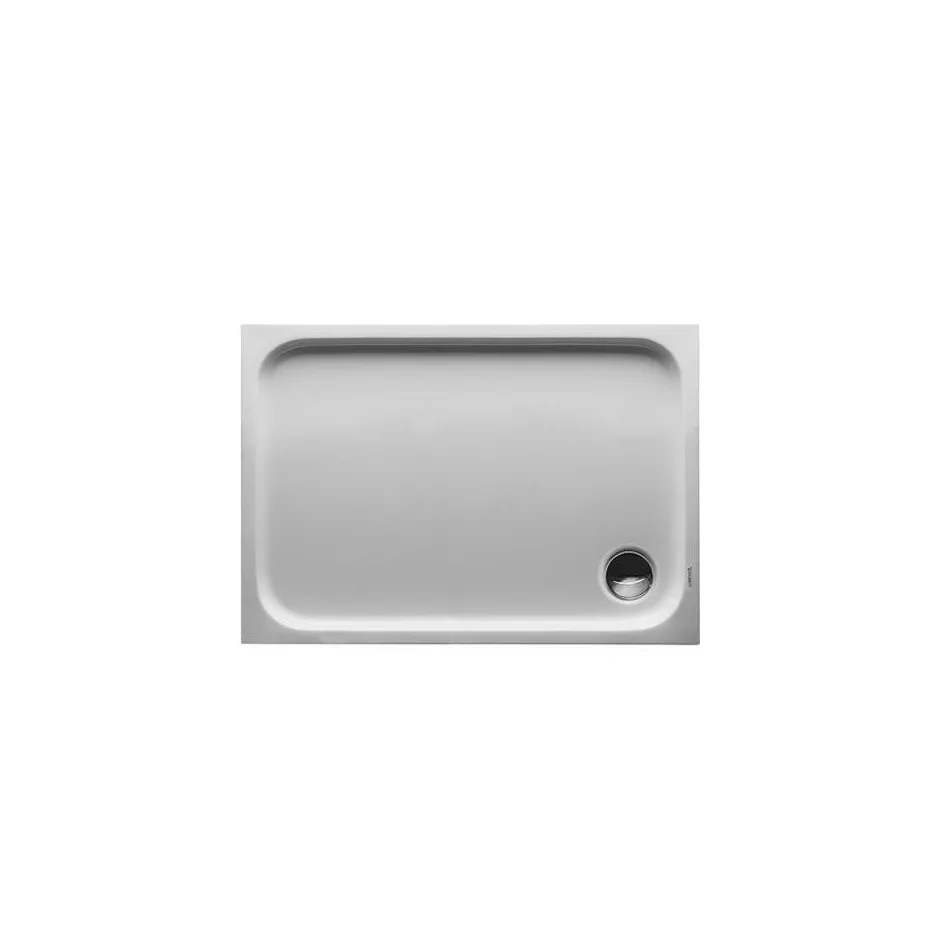 Duravit D-Code Brodzik prostokątny 120x70 cm biały Antislip