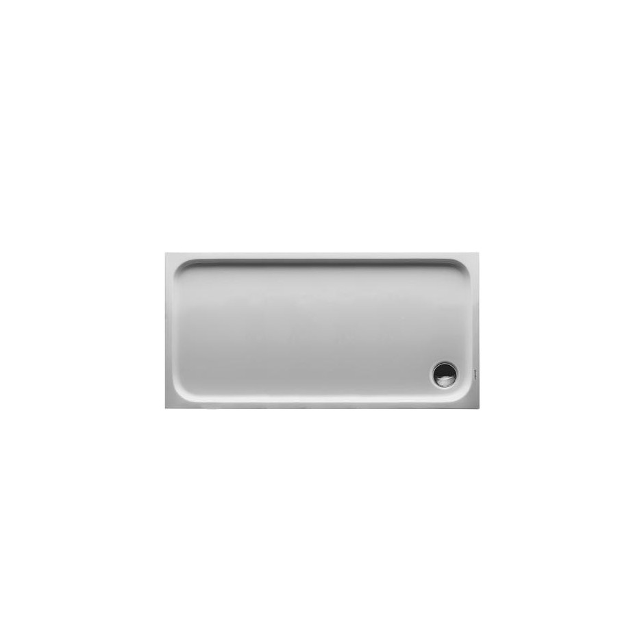 Duravit D-Code Brodzik prostokątny 170x70 cm biały Antislip