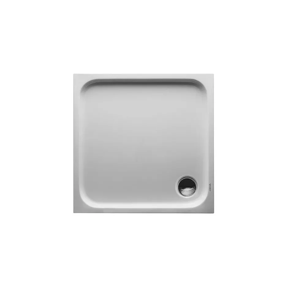 Duravit D-Code Brodzik kwadratowy biały