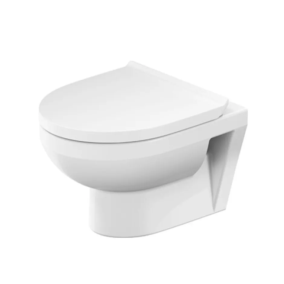Duravit No.1 zestaw miska WC wisząca 48 cm + deska w/o biały - 840862_O1