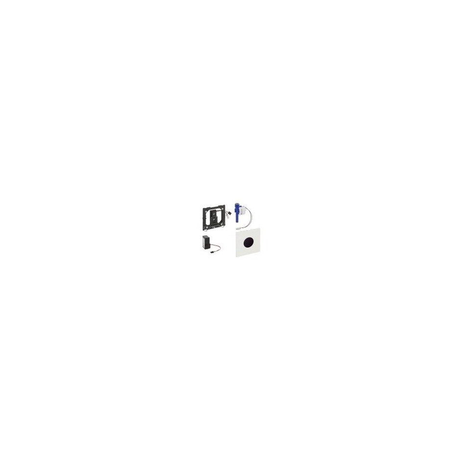 Geberit HyTronic przycisk elektroniczny zawór spłukujący do pisuaru, zasilanie 230V, Sigma01, biały