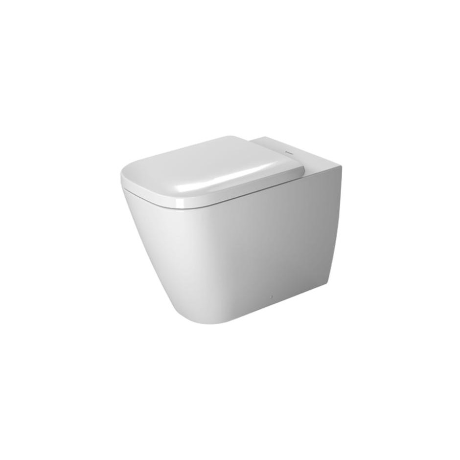 Duravit Happy D.2 Wc stojący z WonderGliss 36.5x57 Biały
